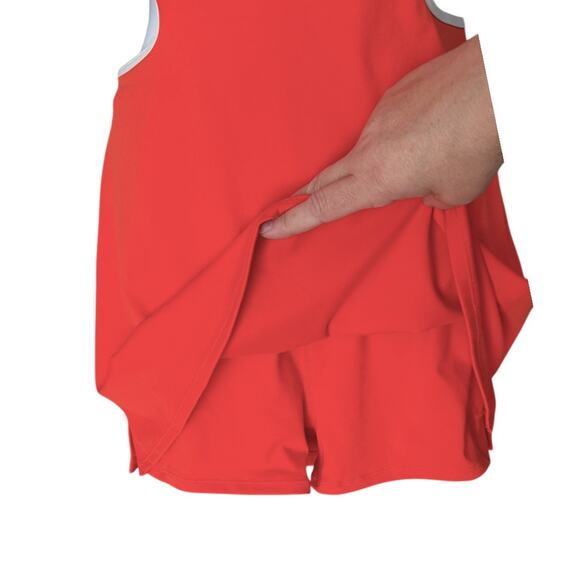 Free People Movement One More Serve Skortsie Women’s M Cayenne UV Protection NEW - Picture 6 of 8